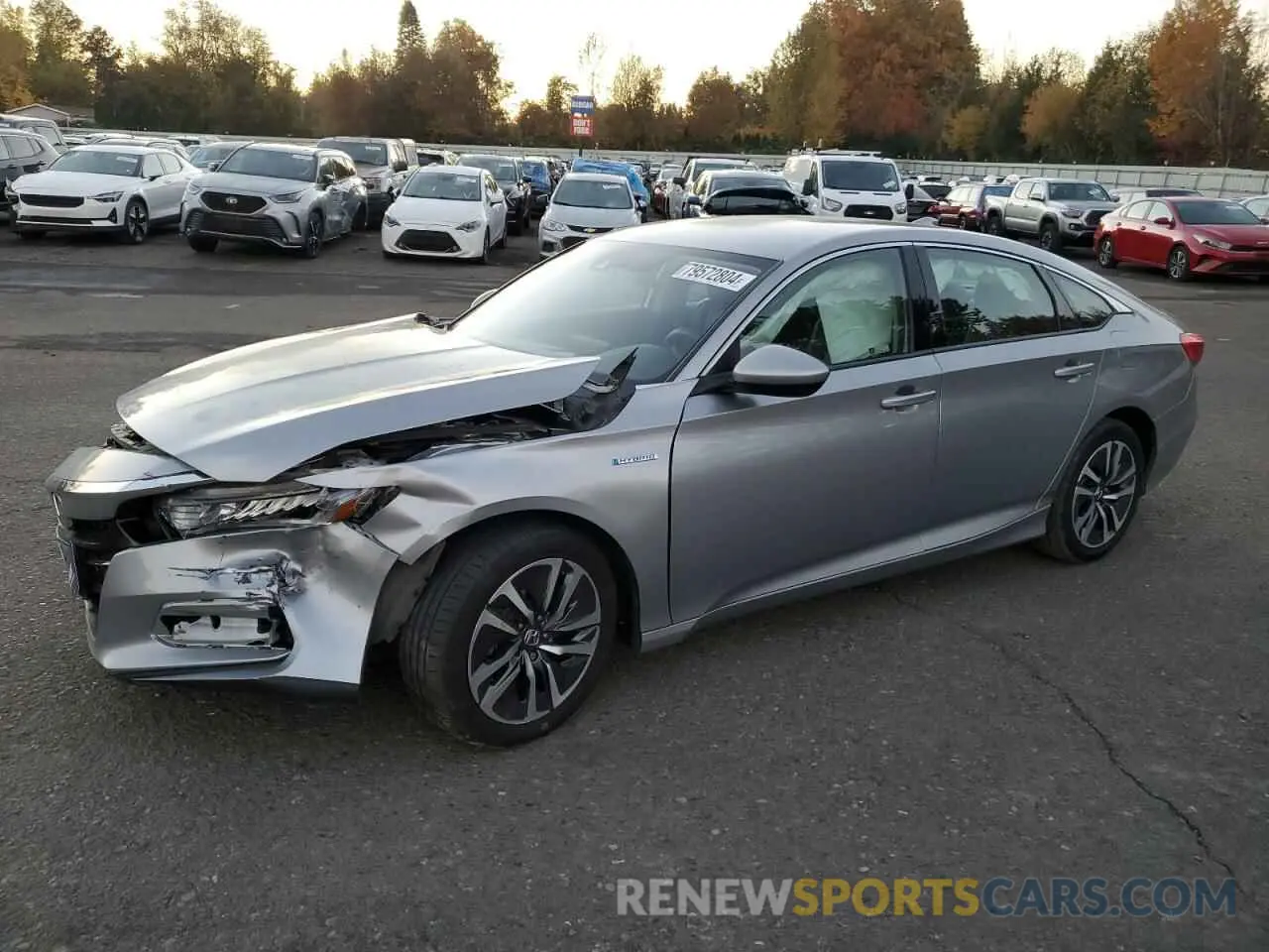 1 Photograph of a damaged car 1HGCV3F18LA005253 HONDA ACCORD 2020