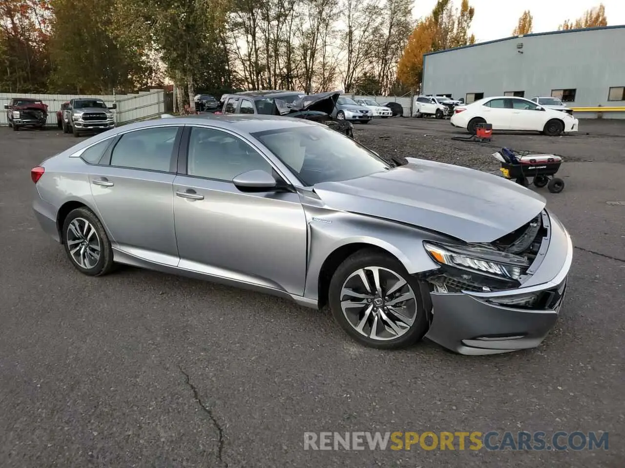 4 Photograph of a damaged car 1HGCV3F18LA005253 HONDA ACCORD 2020