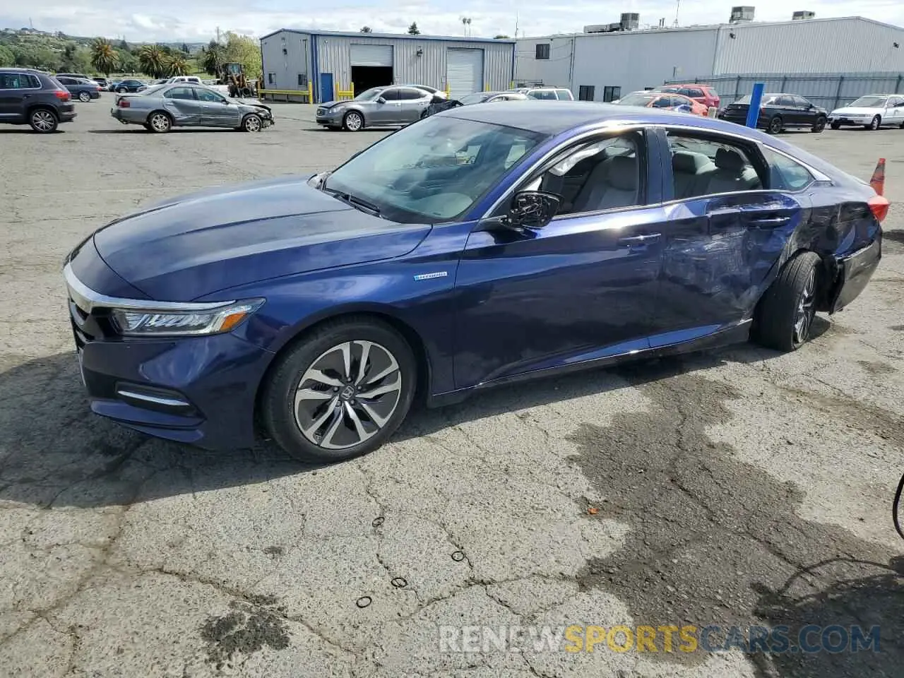 1 Photograph of a damaged car 1HGCV3F19LA011515 HONDA ACCORD 2020