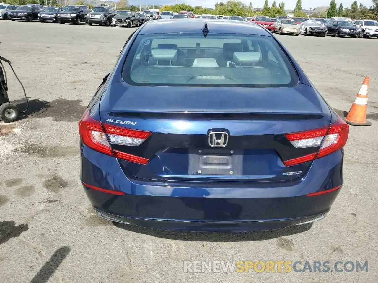 6 Photograph of a damaged car 1HGCV3F19LA011515 HONDA ACCORD 2020
