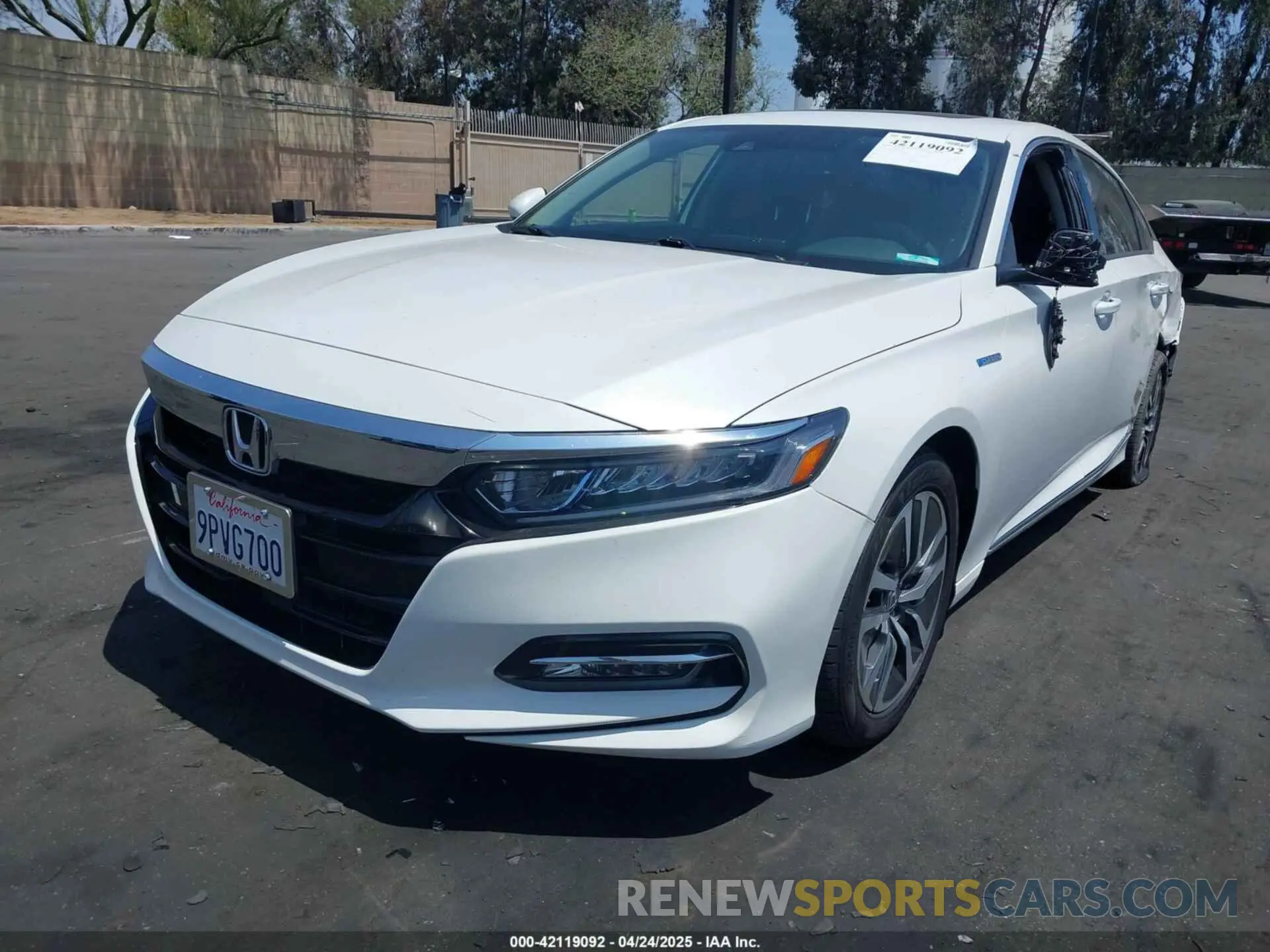 2 Photograph of a damaged car 1HGCV3F40LA011770 HONDA ACCORD 2020