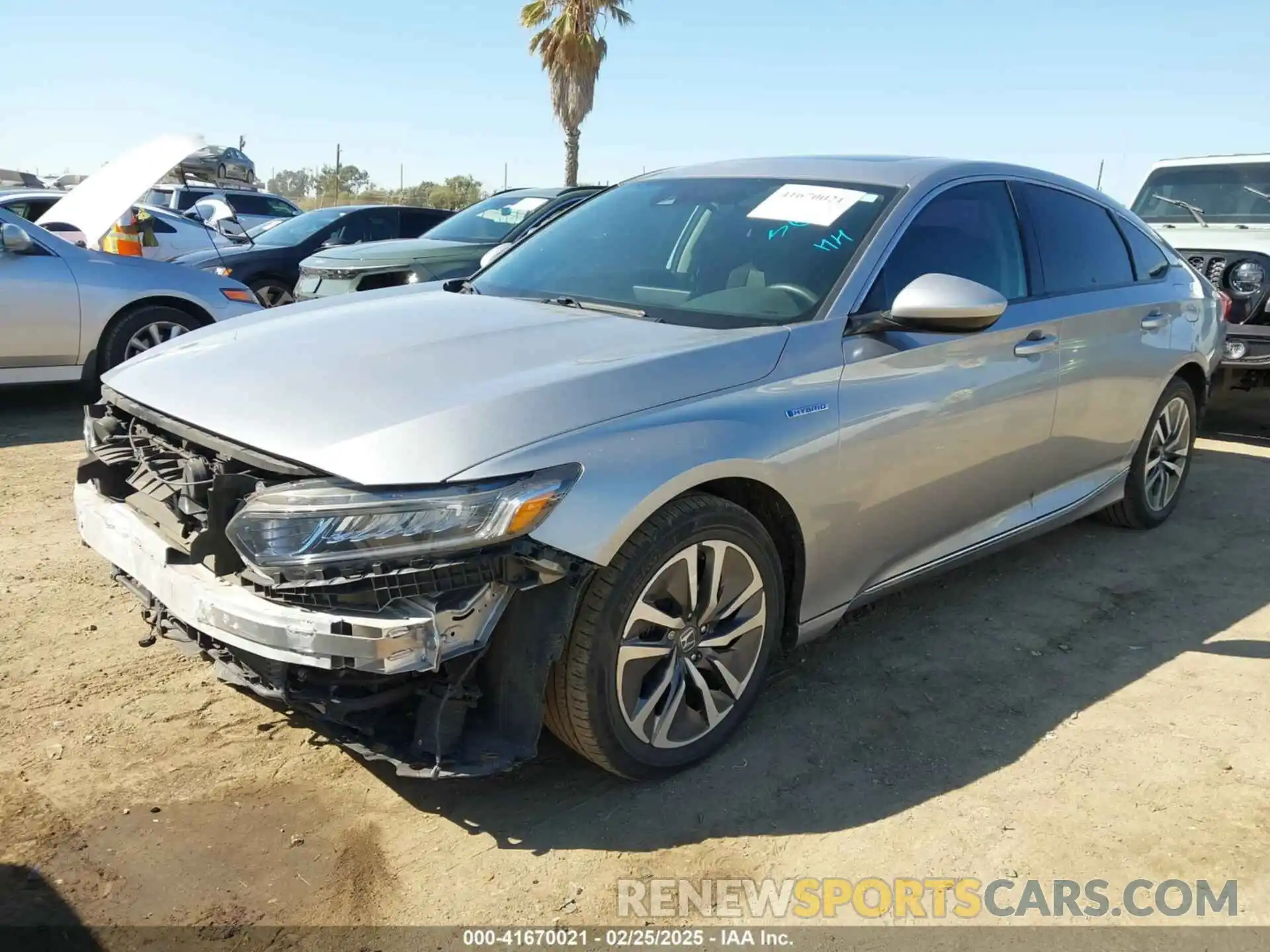 2 Photograph of a damaged car 1HGCV3F41LA009106 HONDA ACCORD 2020