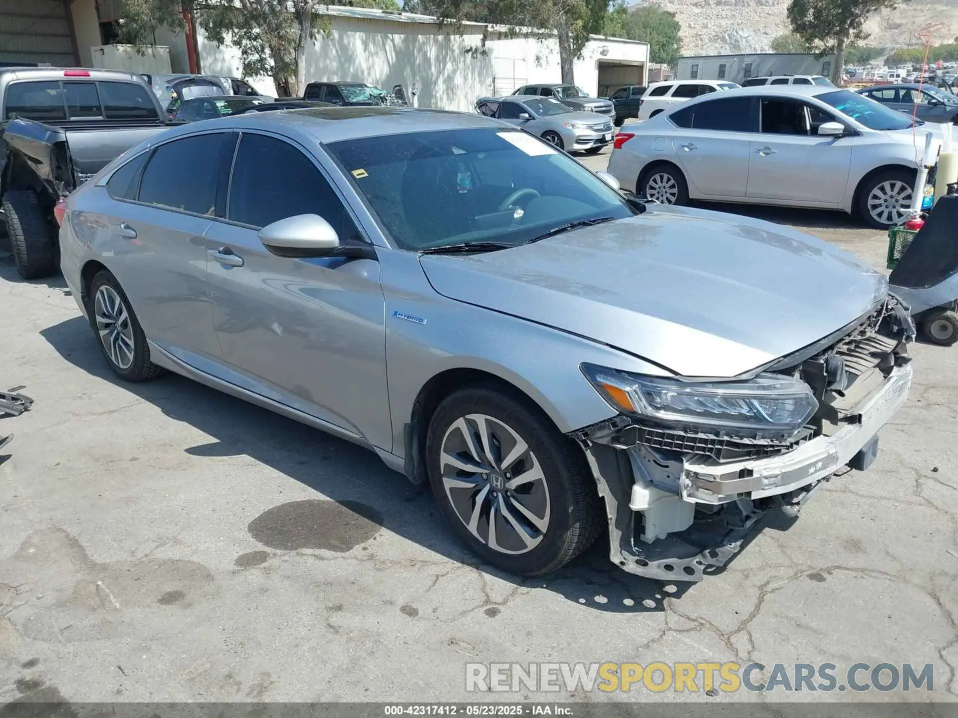1 Photograph of a damaged car 1HGCV3F43LA007163 HONDA ACCORD 2020