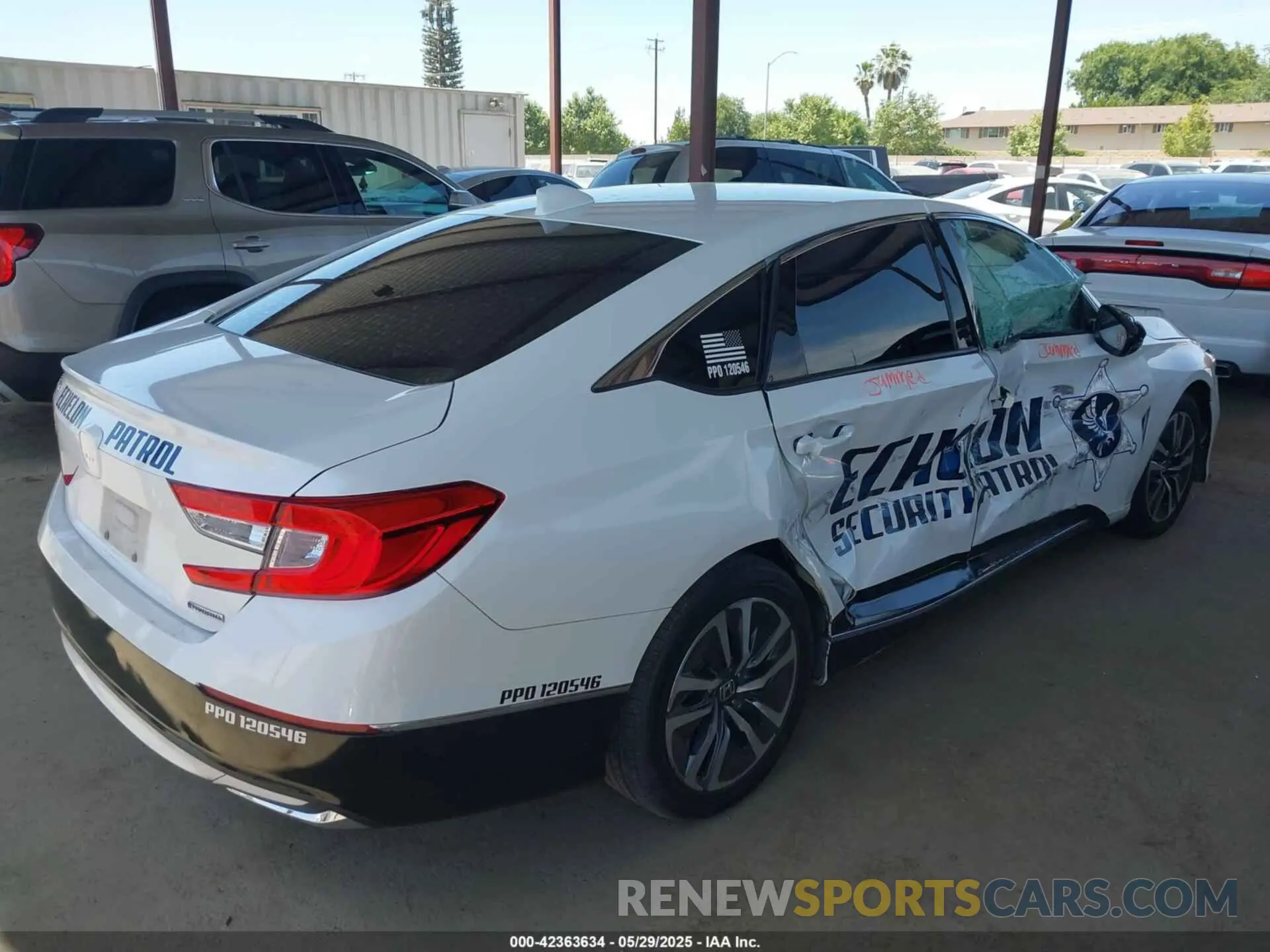 4 Photograph of a damaged car 1HGCV3F46LA012356 HONDA ACCORD 2020