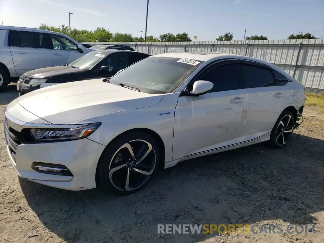 1 Photograph of a damaged car 1HGCV3F50LA017190 HONDA ACCORD 2020