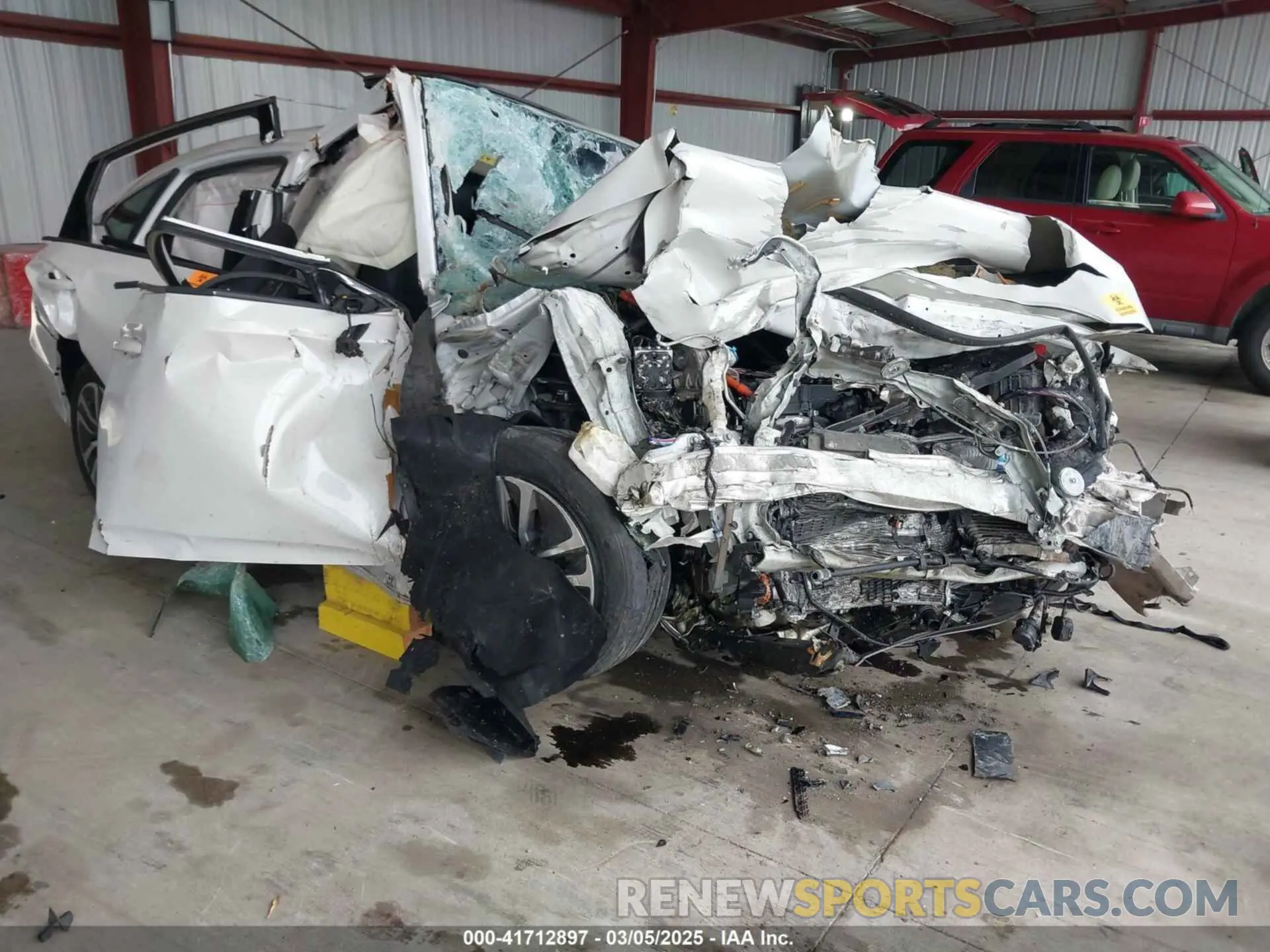 1 Photograph of a damaged car 1HGCV3F53LA010718 HONDA ACCORD 2020