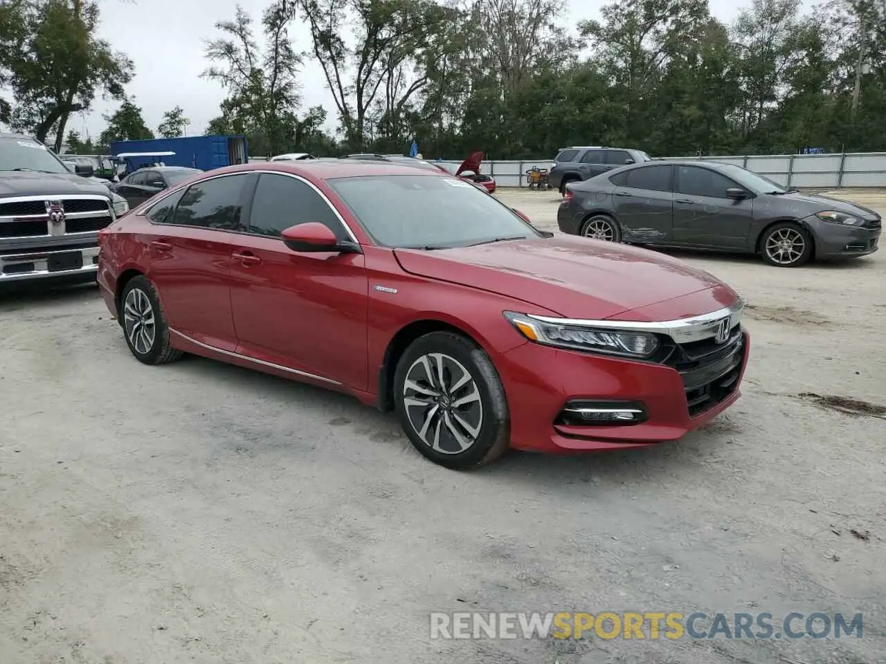 4 Photograph of a damaged car 1HGCV3F53LA018205 HONDA ACCORD 2020