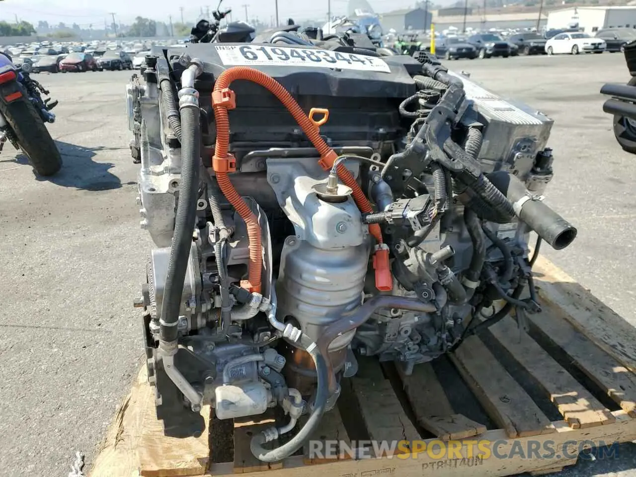 1 Photograph of a damaged car 1HGCV3F54LA010114 HONDA ACCORD 2020