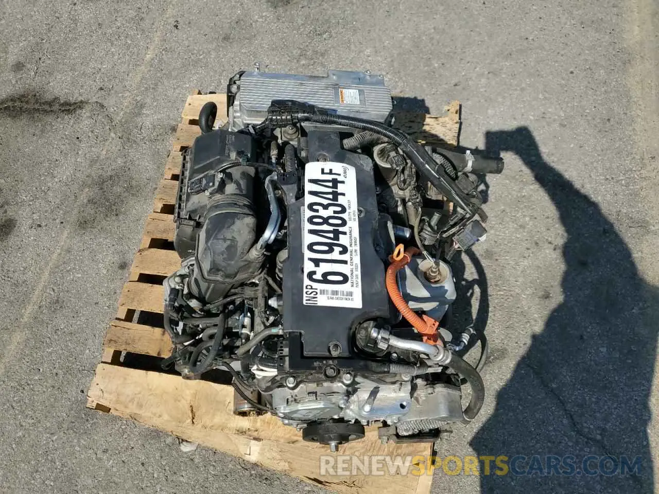 8 Photograph of a damaged car 1HGCV3F54LA010114 HONDA ACCORD 2020