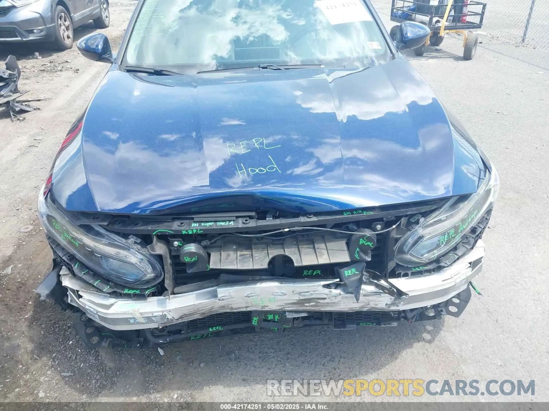 6 Photograph of a damaged car 1HGCV3F55LA006332 HONDA ACCORD 2020