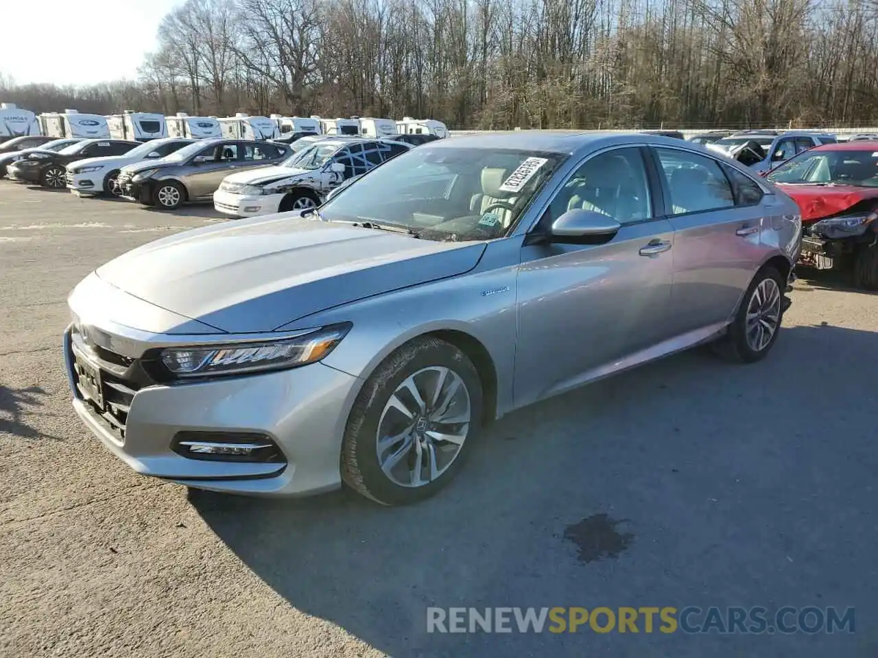 1 Photograph of a damaged car 1HGCV3F57LA005196 HONDA ACCORD 2020