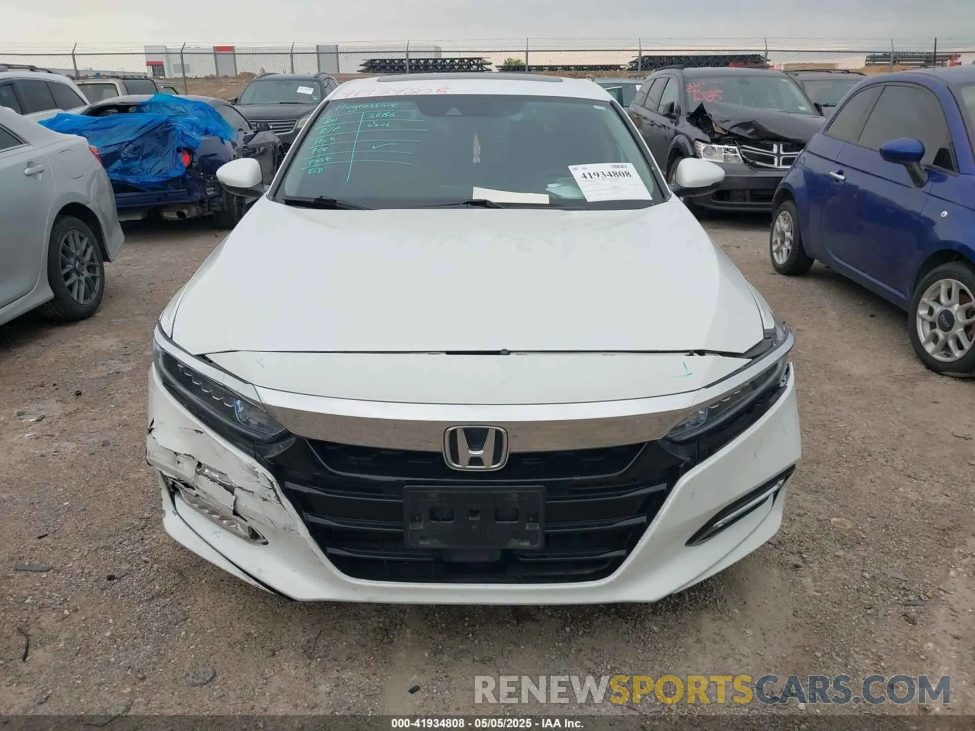 12 Photograph of a damaged car 1HGCV3F57LA010768 HONDA ACCORD 2020