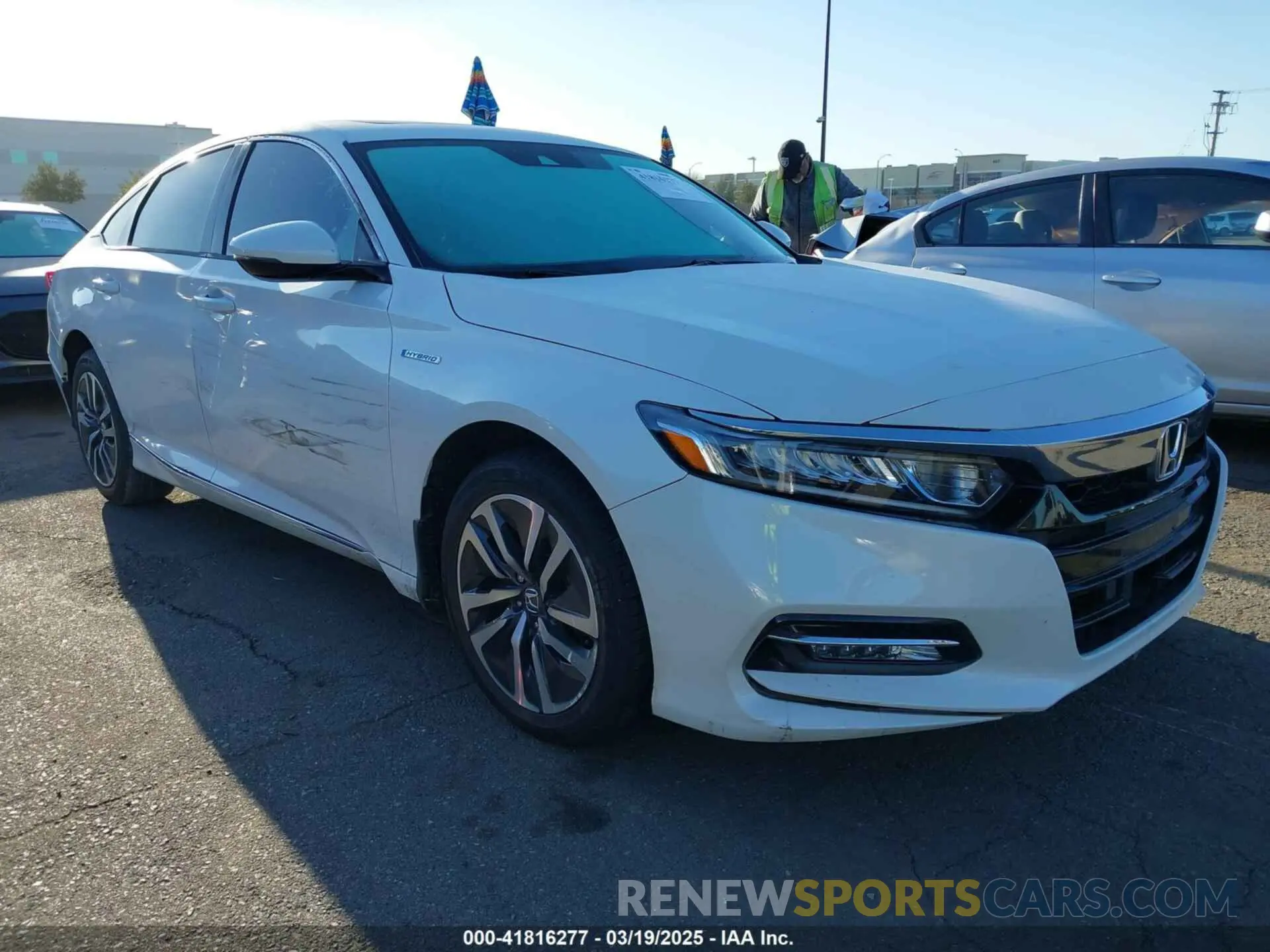 1 Photograph of a damaged car 1HGCV3F57LA017008 HONDA ACCORD 2020