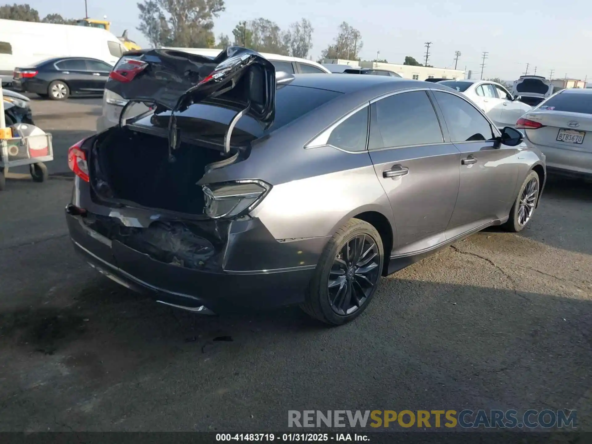 4 Photograph of a damaged car 1HGCV3F58LA013596 HONDA ACCORD 2020