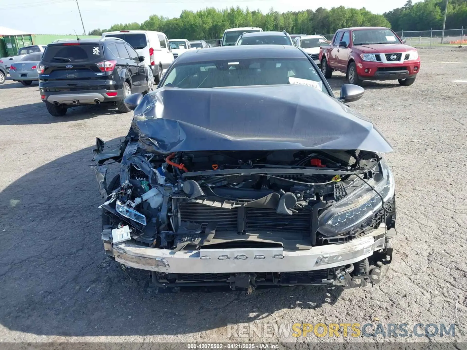 13 Photograph of a damaged car 1HGCV3F90LA013434 HONDA ACCORD 2020