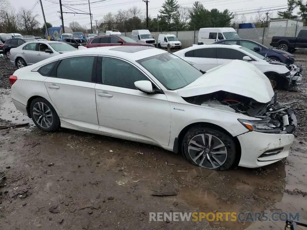 4 Photograph of a damaged car 1HGCV3F91LA000045 HONDA ACCORD 2020