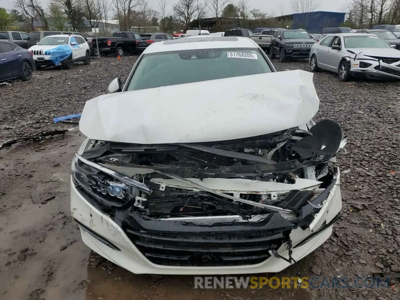5 Photograph of a damaged car 1HGCV3F91LA000045 HONDA ACCORD 2020