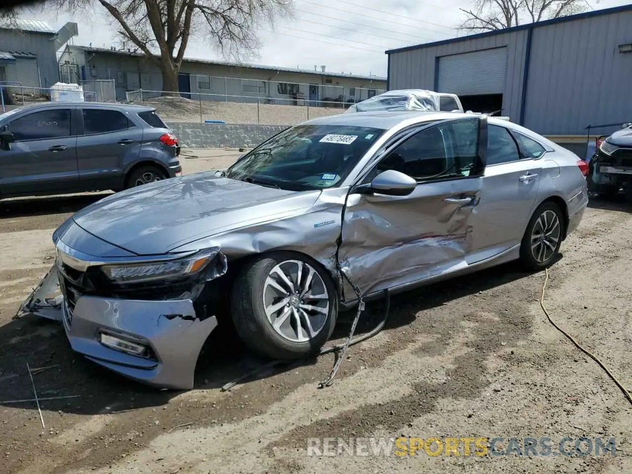 1 Photograph of a damaged car 1HGCV3F91LA002037 HONDA ACCORD 2020