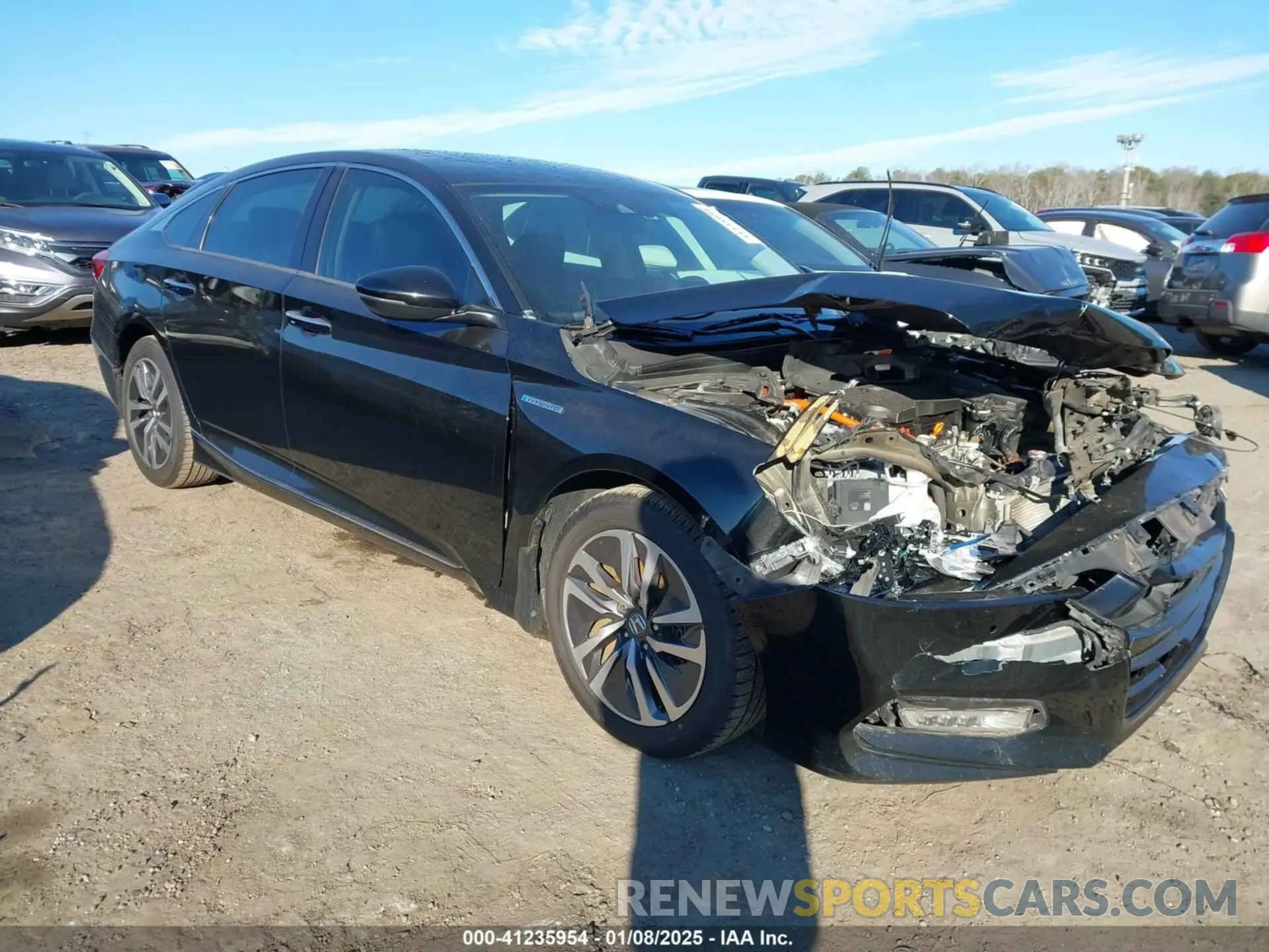 1 Photograph of a damaged car 1HGCV3F91LA008470 HONDA ACCORD 2020