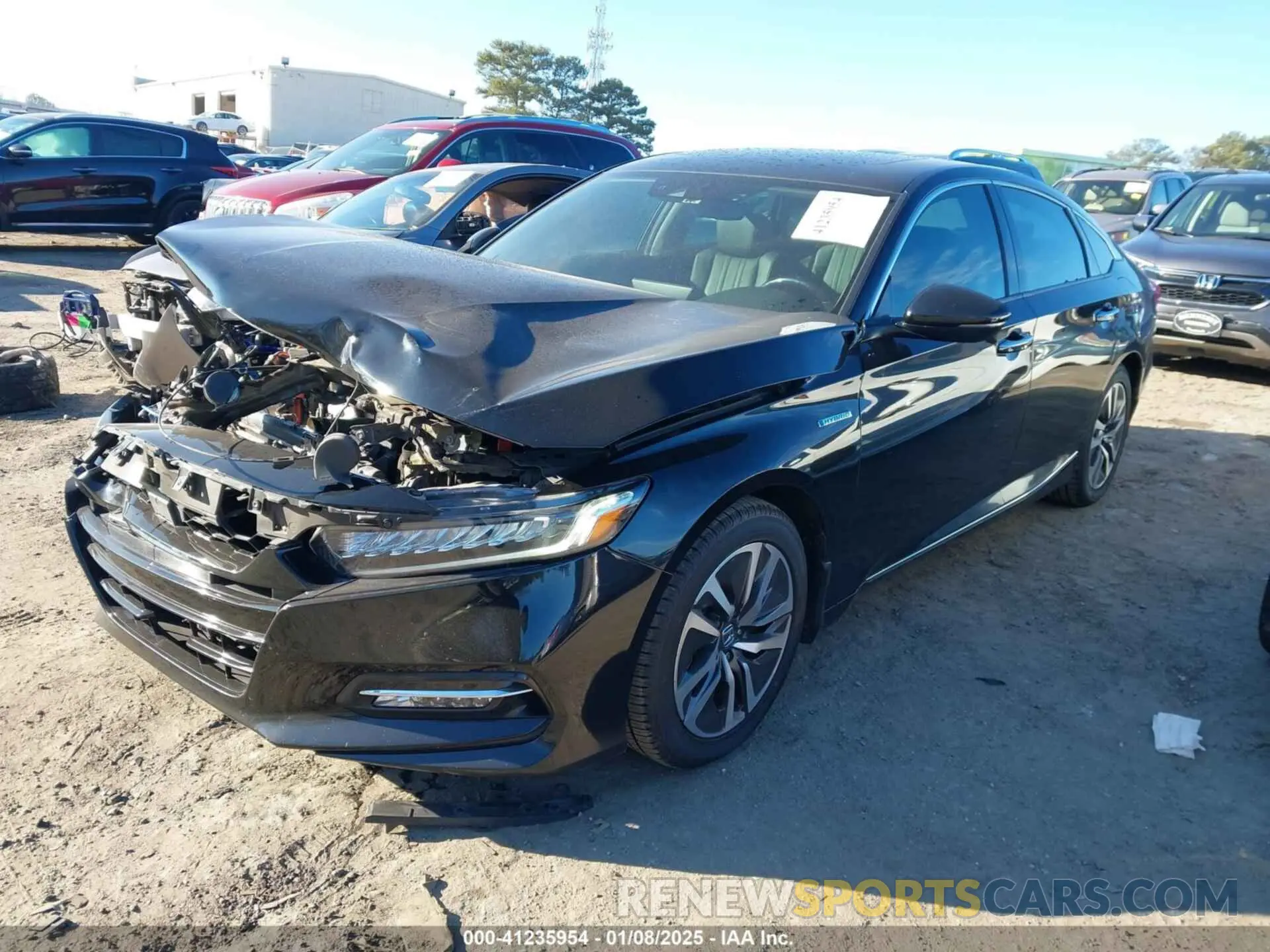 2 Photograph of a damaged car 1HGCV3F91LA008470 HONDA ACCORD 2020