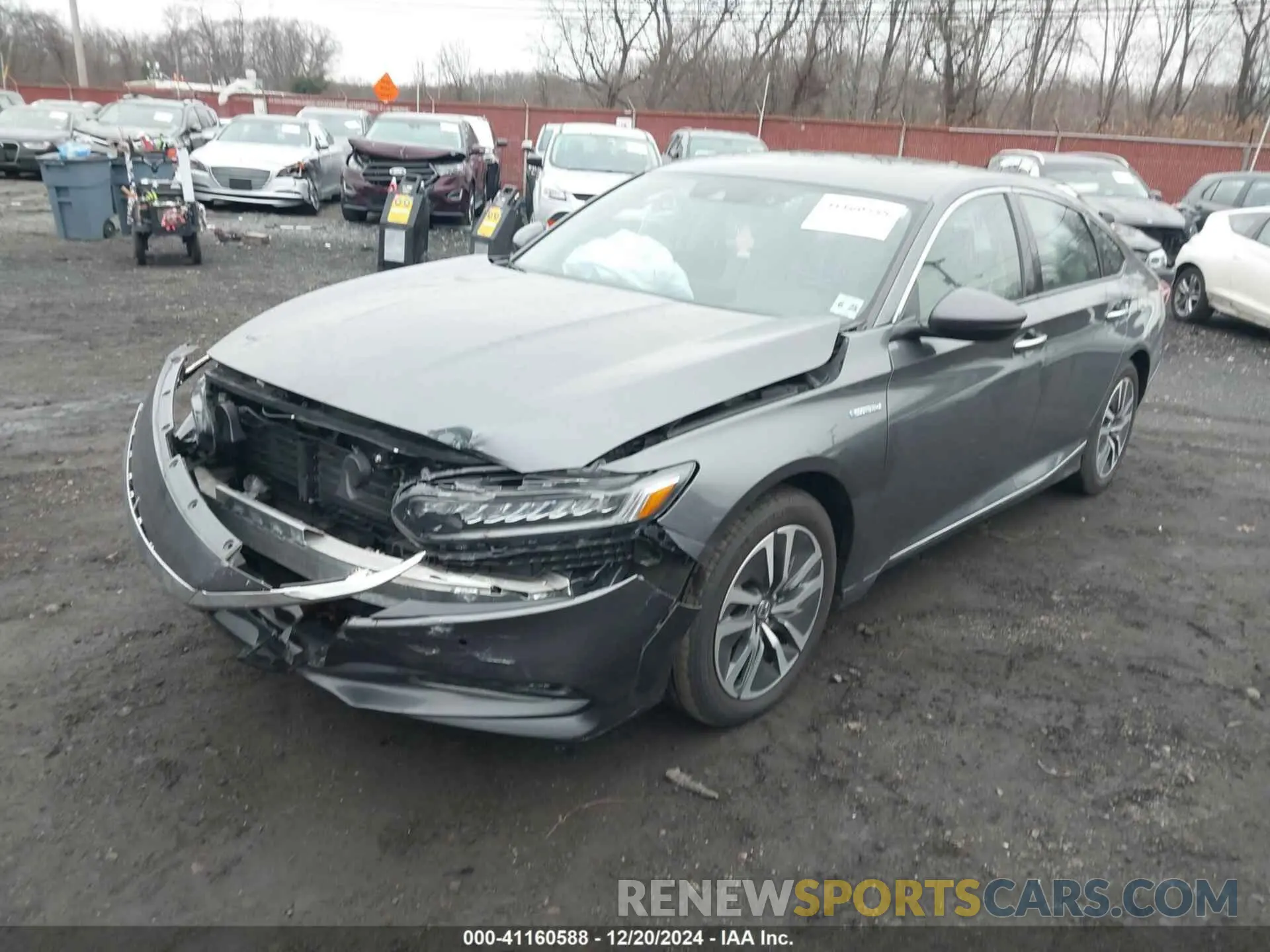 2 Photograph of a damaged car 1HGCV3F91LA009294 HONDA ACCORD 2020