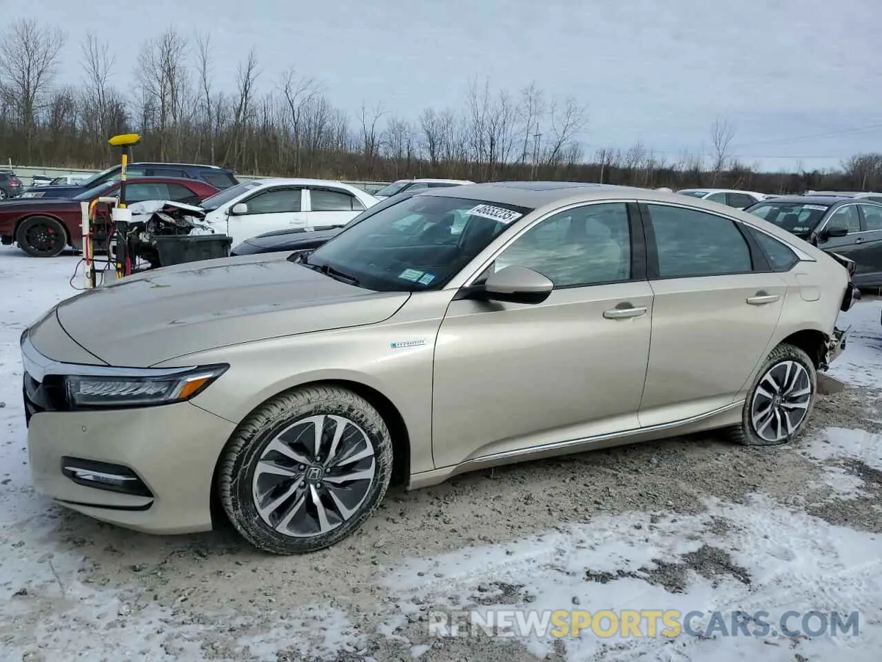 1 Photograph of a damaged car 1HGCV3F91LA015824 HONDA ACCORD 2020