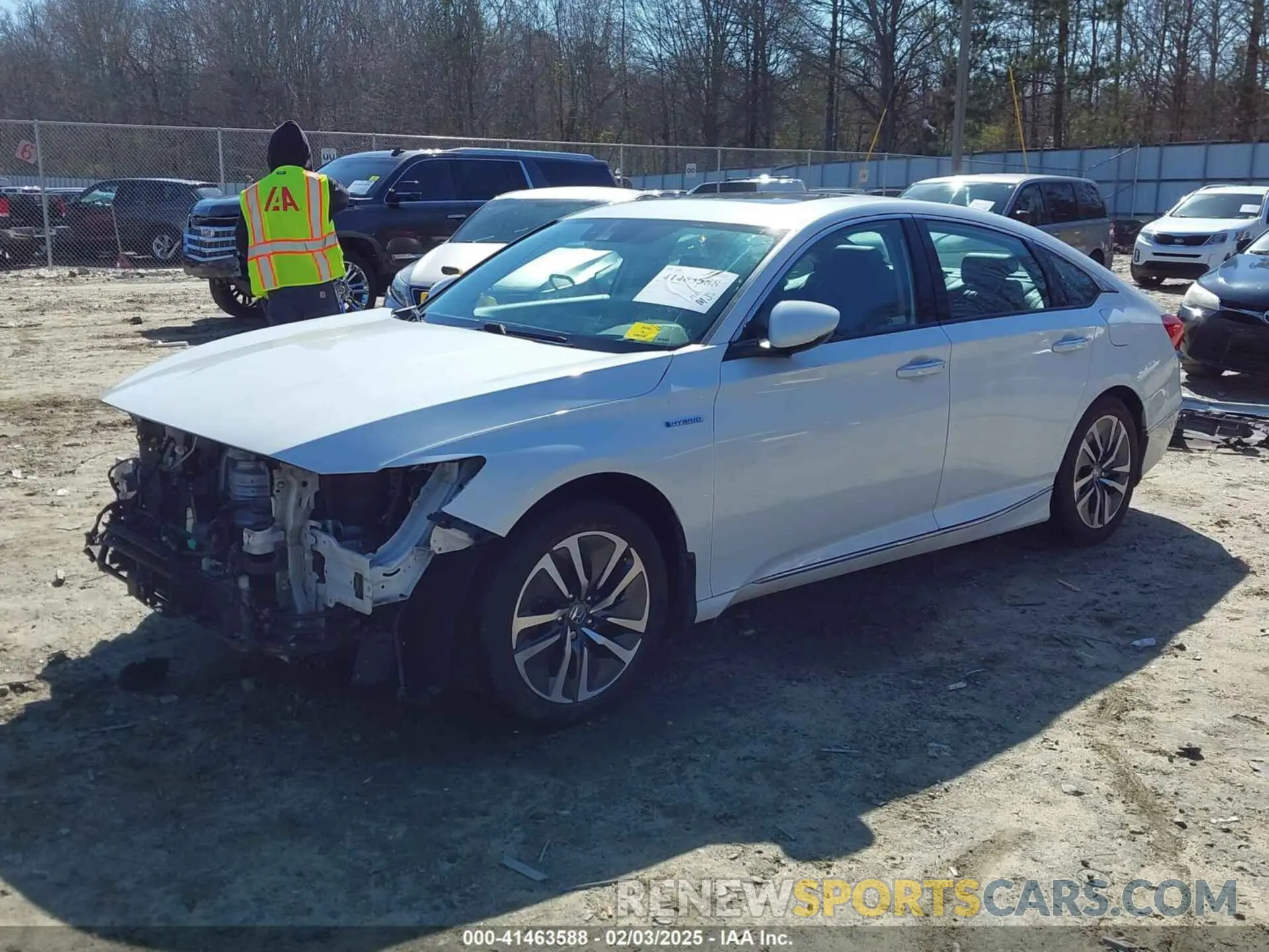 2 Photograph of a damaged car 1HGCV3F93LA003917 HONDA ACCORD 2020