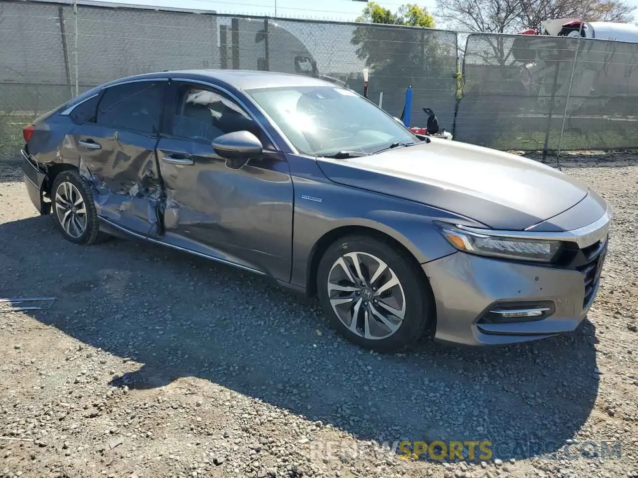 4 Photograph of a damaged car 1HGCV3F93LA010799 HONDA ACCORD 2020