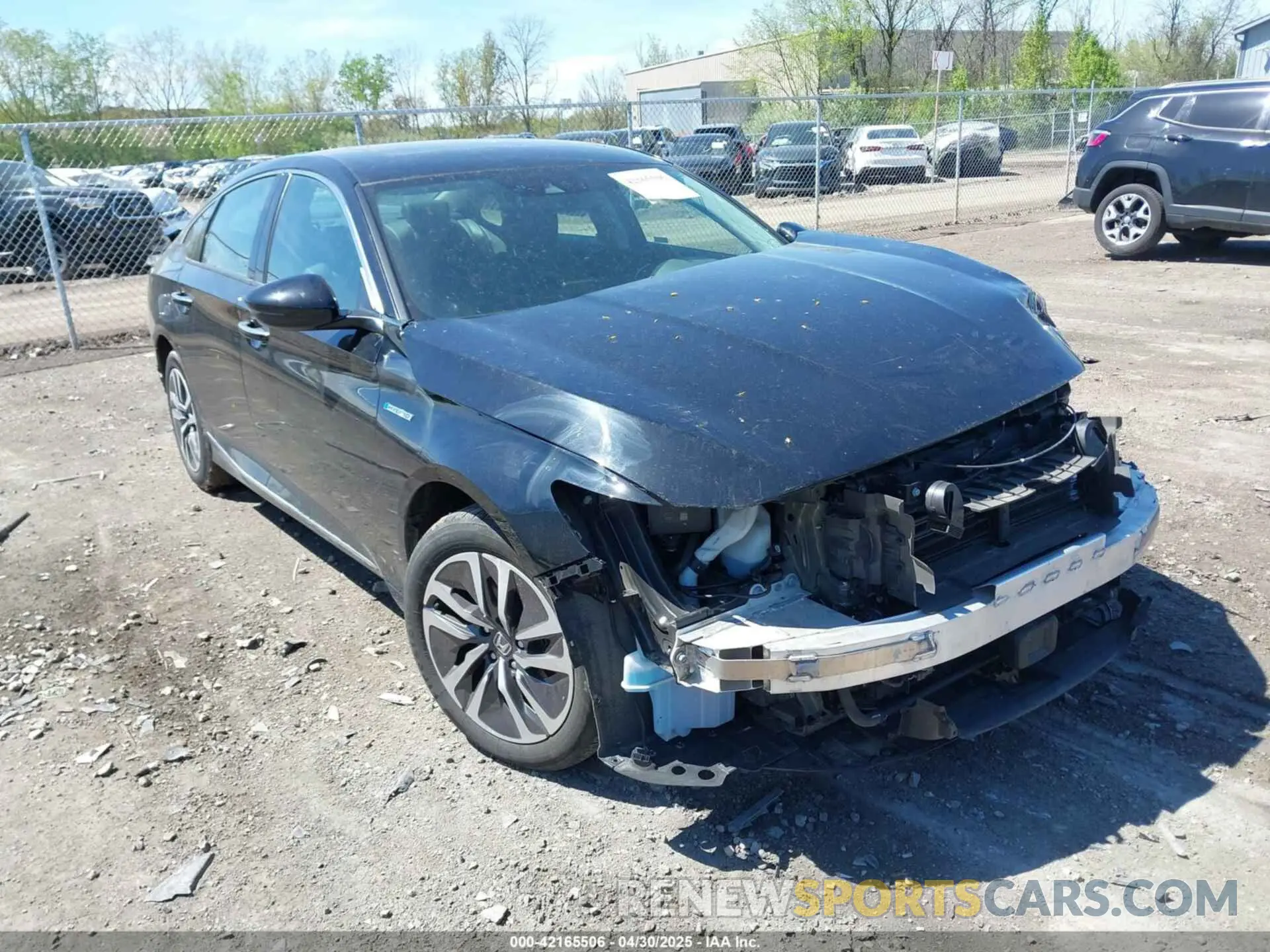 1 Photograph of a damaged car 1HGCV3F9XLA017801 HONDA ACCORD 2020