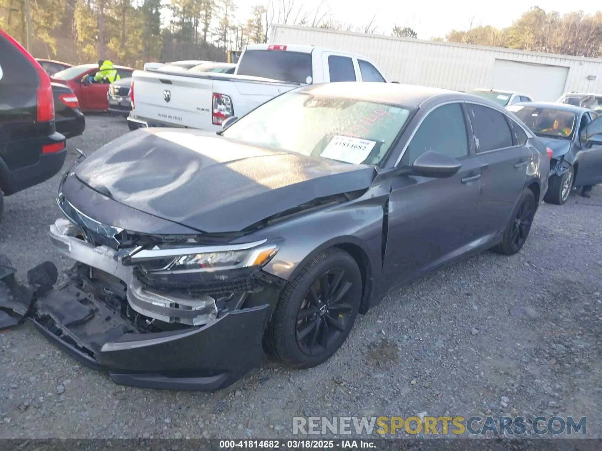 2 Photograph of a damaged car 1HGCV1F10MA017144 HONDA ACCORD 2021