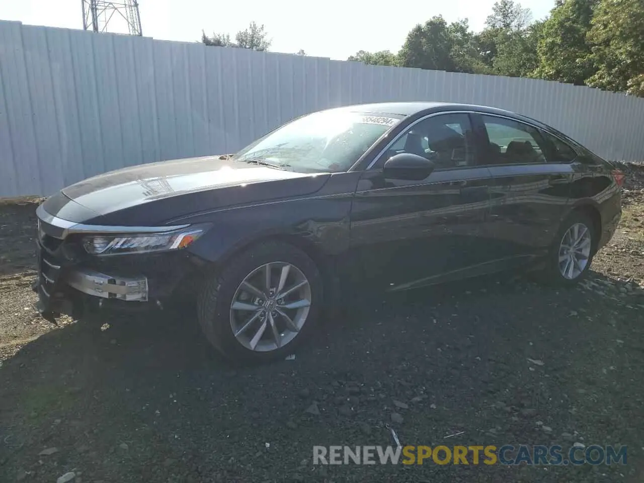 1 Photograph of a damaged car 1HGCV1F10MA018858 HONDA ACCORD 2021