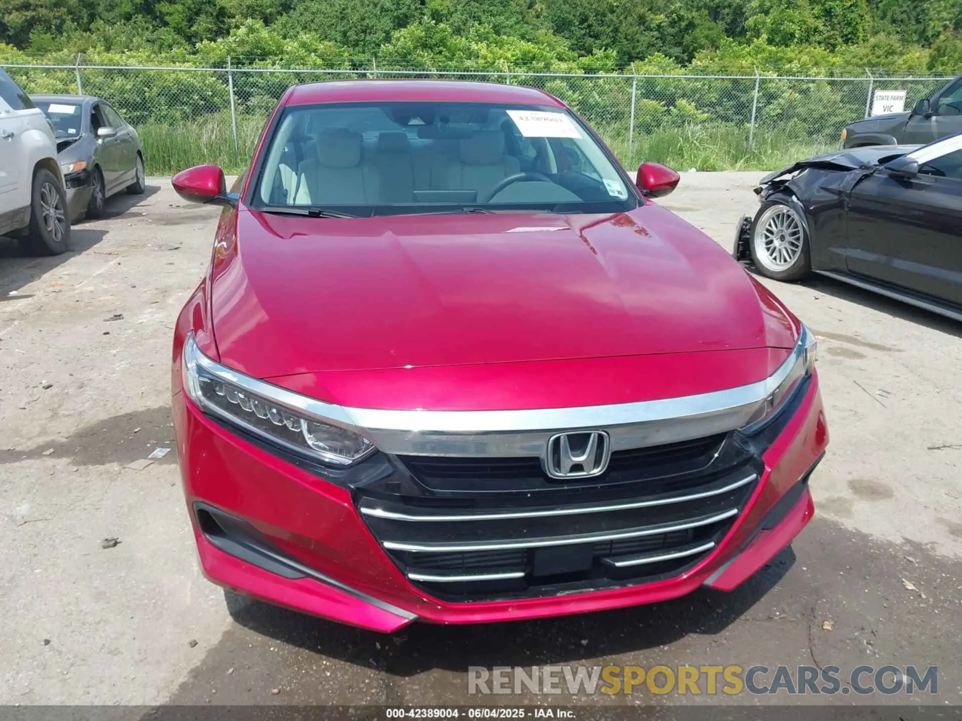 12 Photograph of a damaged car 1HGCV1F10MA028435 HONDA ACCORD 2021