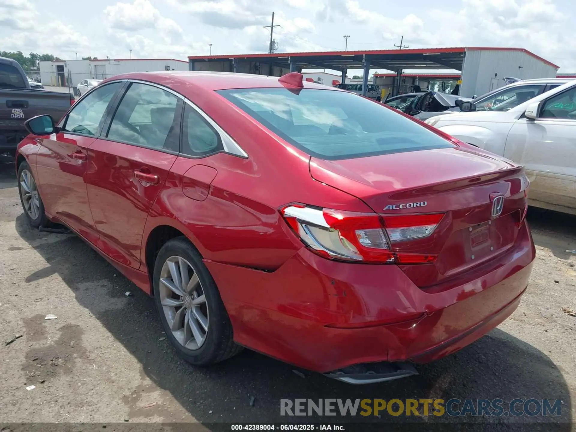 3 Photograph of a damaged car 1HGCV1F10MA028435 HONDA ACCORD 2021
