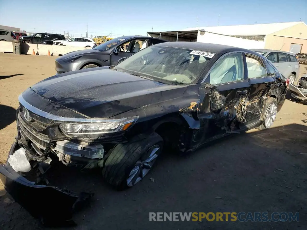 1 Photograph of a damaged car 1HGCV1F10MA033313 HONDA ACCORD 2021