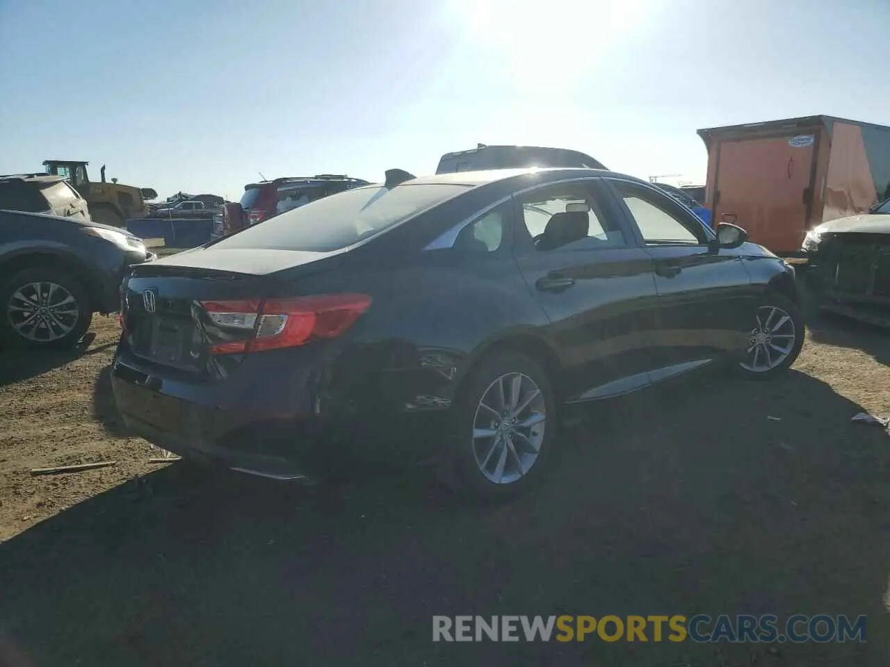 3 Photograph of a damaged car 1HGCV1F10MA033313 HONDA ACCORD 2021