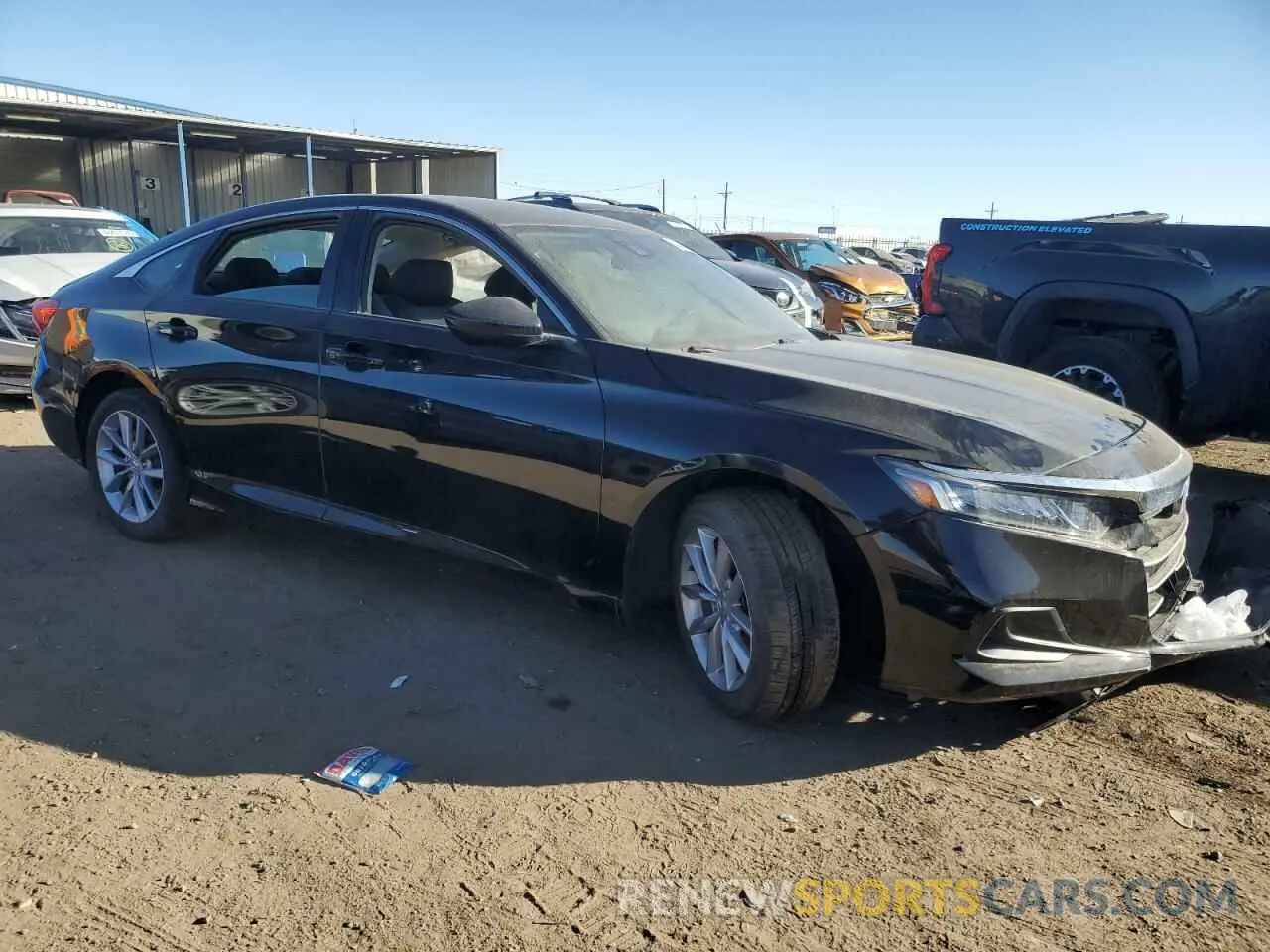4 Photograph of a damaged car 1HGCV1F10MA033313 HONDA ACCORD 2021