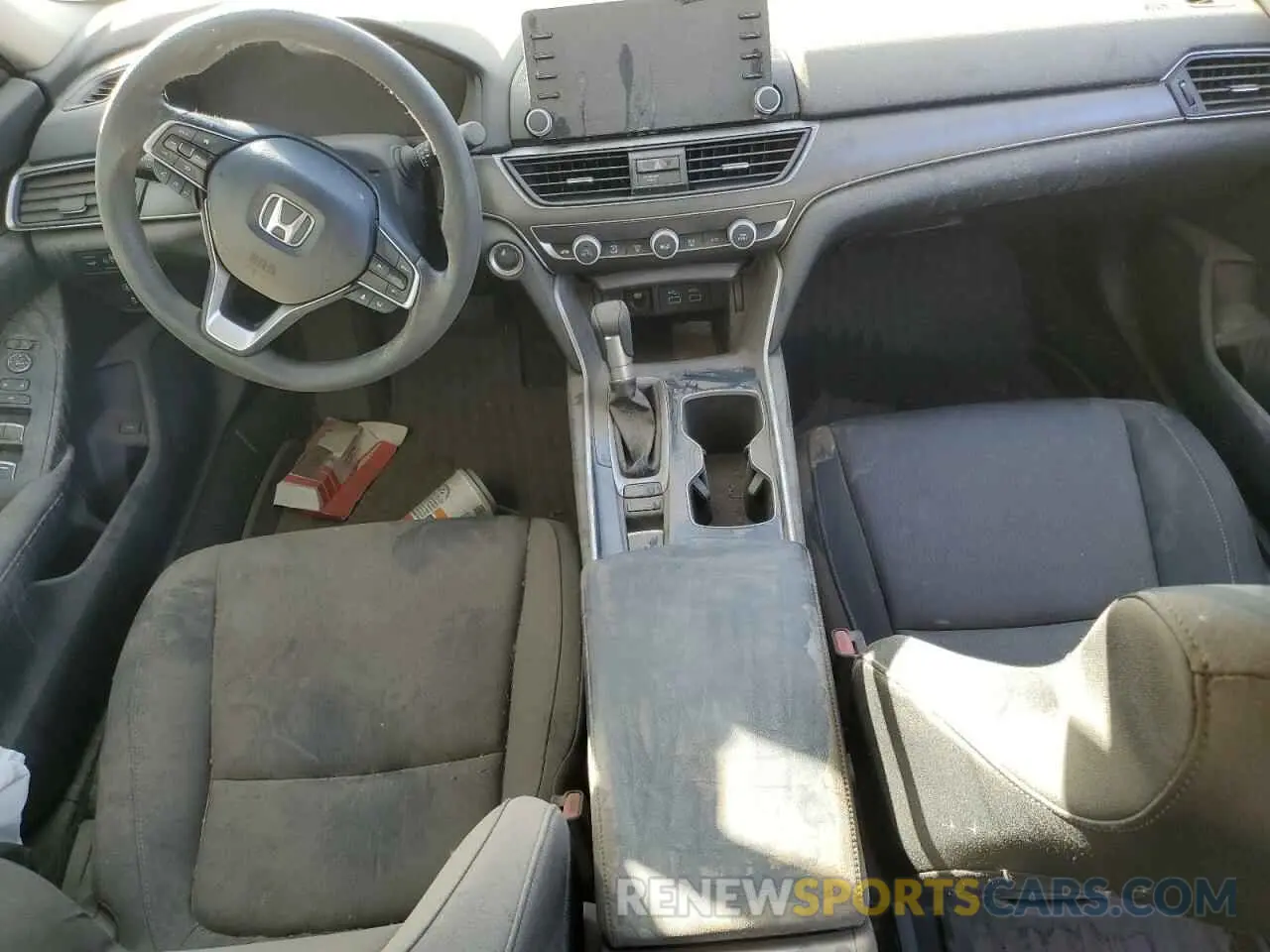 8 Photograph of a damaged car 1HGCV1F10MA033313 HONDA ACCORD 2021