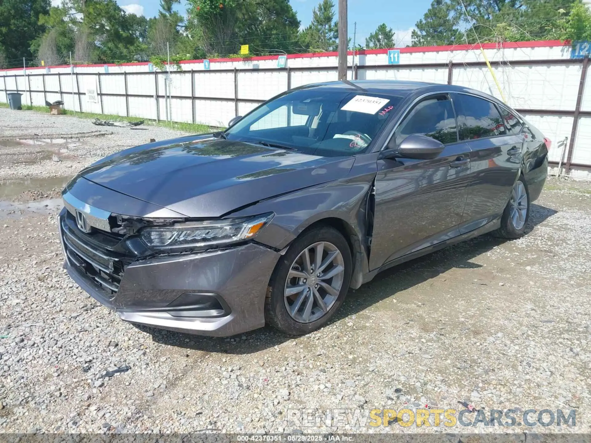 2 Photograph of a damaged car 1HGCV1F10MA054467 HONDA ACCORD 2021
