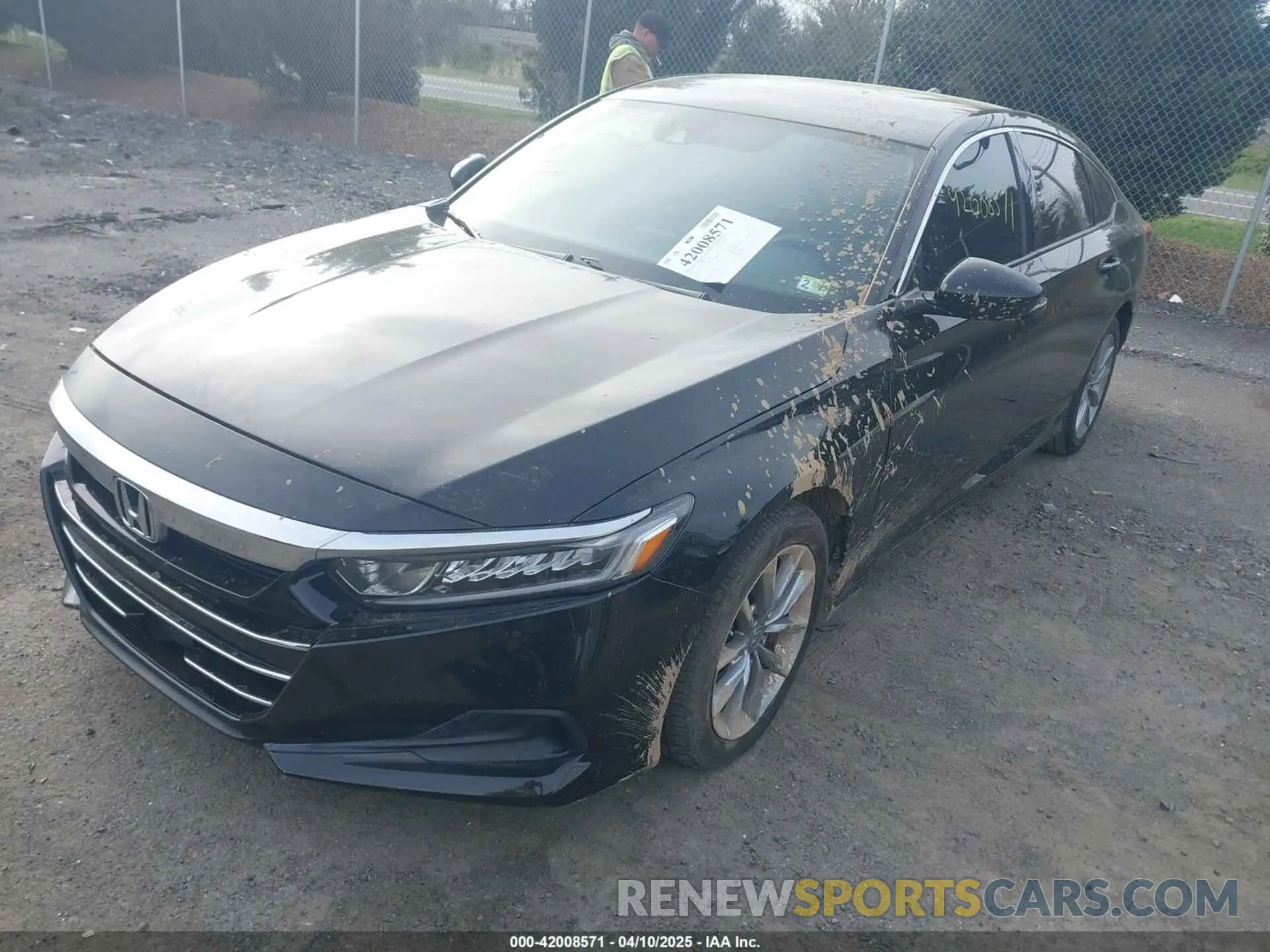 2 Photograph of a damaged car 1HGCV1F10MA069258 HONDA ACCORD 2021