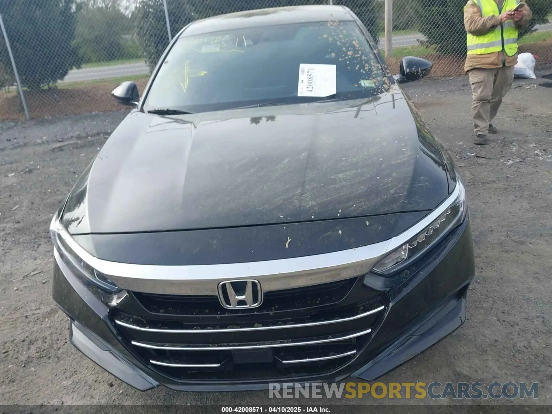 6 Photograph of a damaged car 1HGCV1F10MA069258 HONDA ACCORD 2021