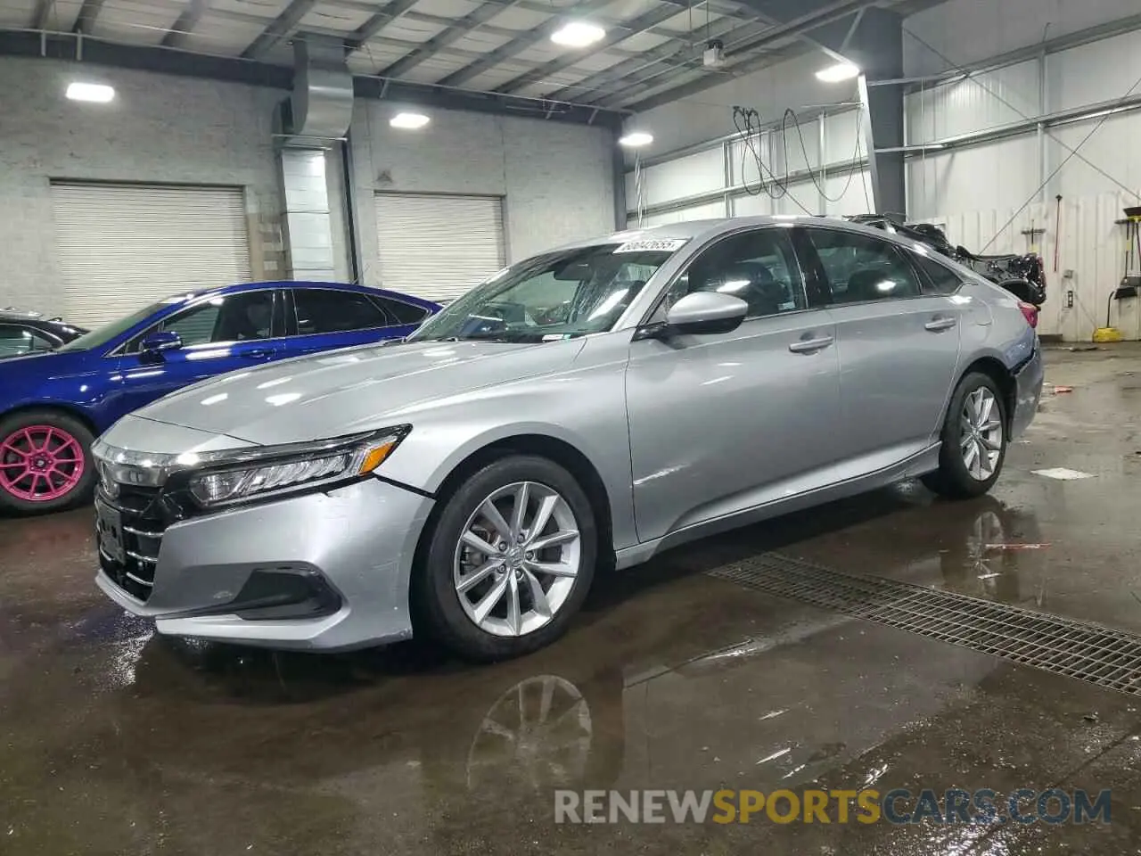1 Photograph of a damaged car 1HGCV1F10MA072886 HONDA ACCORD 2021