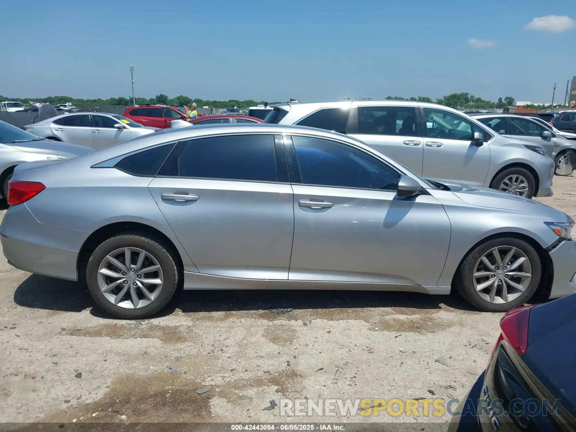 13 Photograph of a damaged car 1HGCV1F10MA084343 HONDA ACCORD 2021