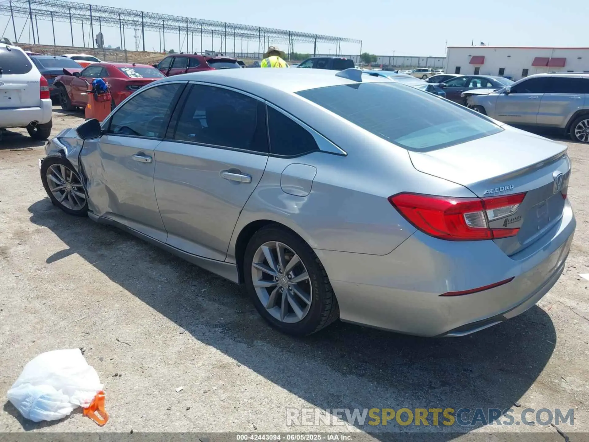 3 Photograph of a damaged car 1HGCV1F10MA084343 HONDA ACCORD 2021