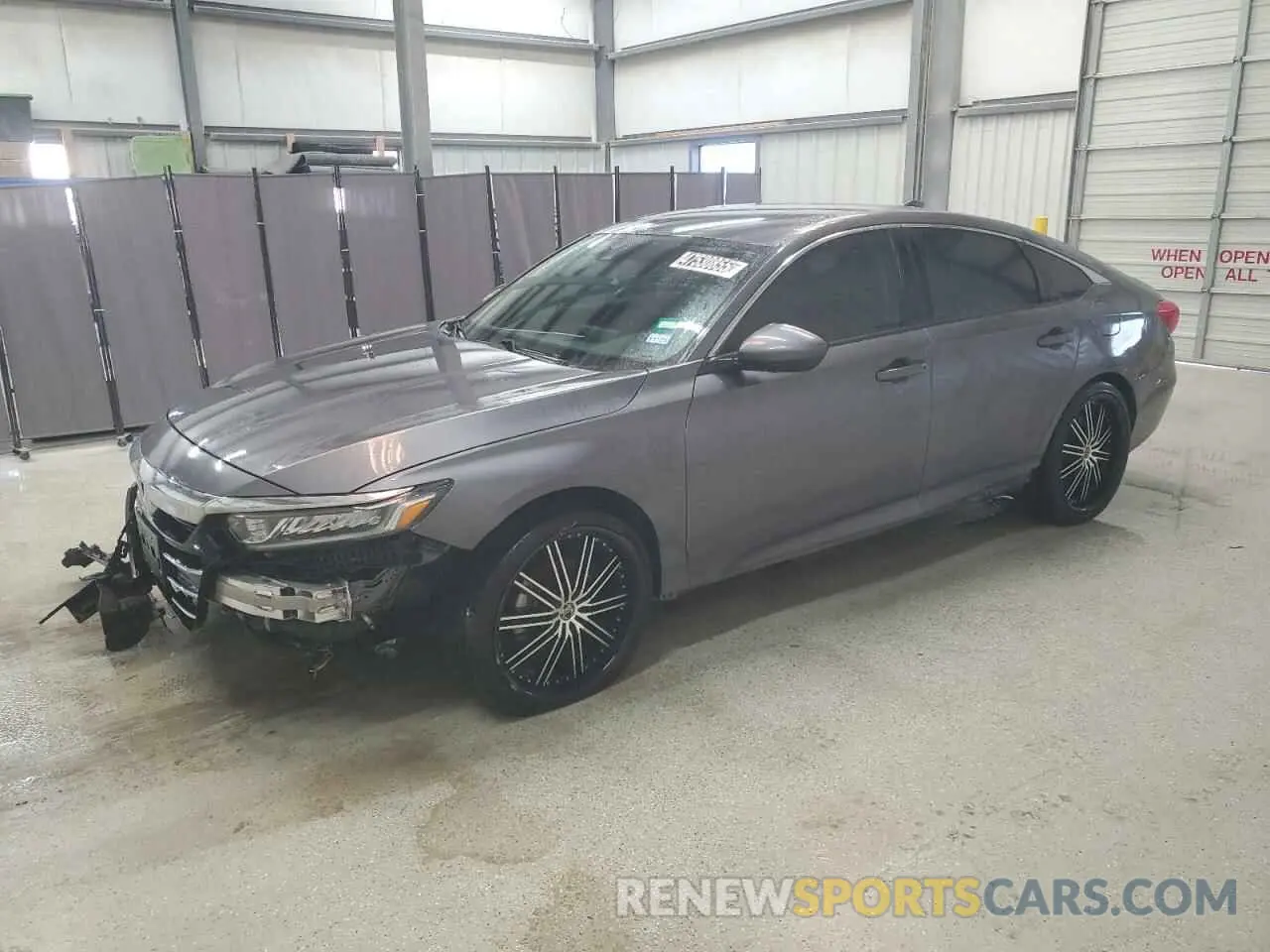 1 Photograph of a damaged car 1HGCV1F10MA111427 HONDA ACCORD 2021