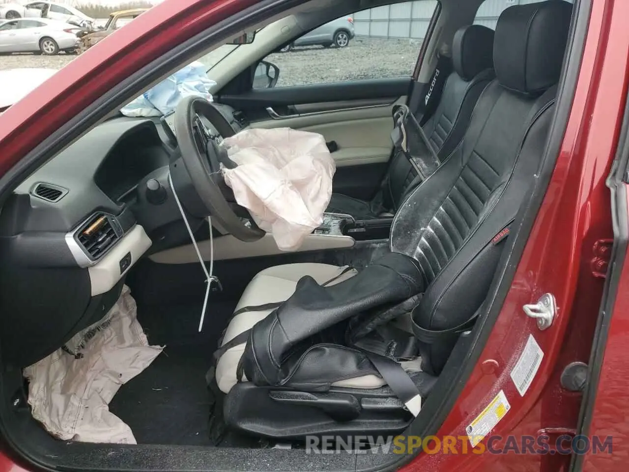 7 Photograph of a damaged car 1HGCV1F11MA016522 HONDA ACCORD 2021