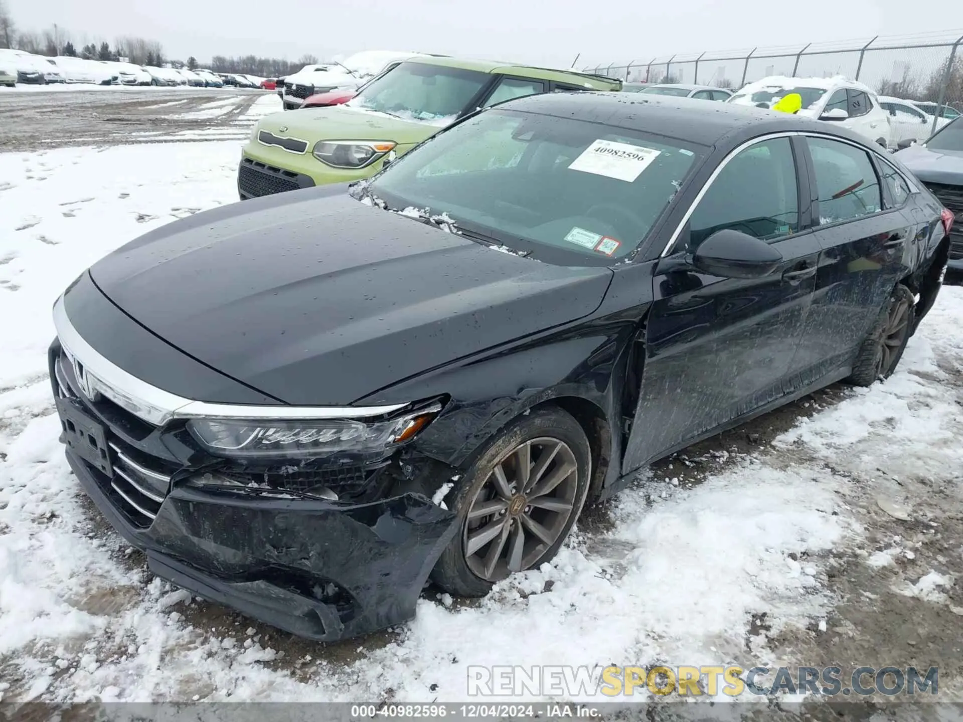 2 Photograph of a damaged car 1HGCV1F11MA017525 HONDA ACCORD 2021
