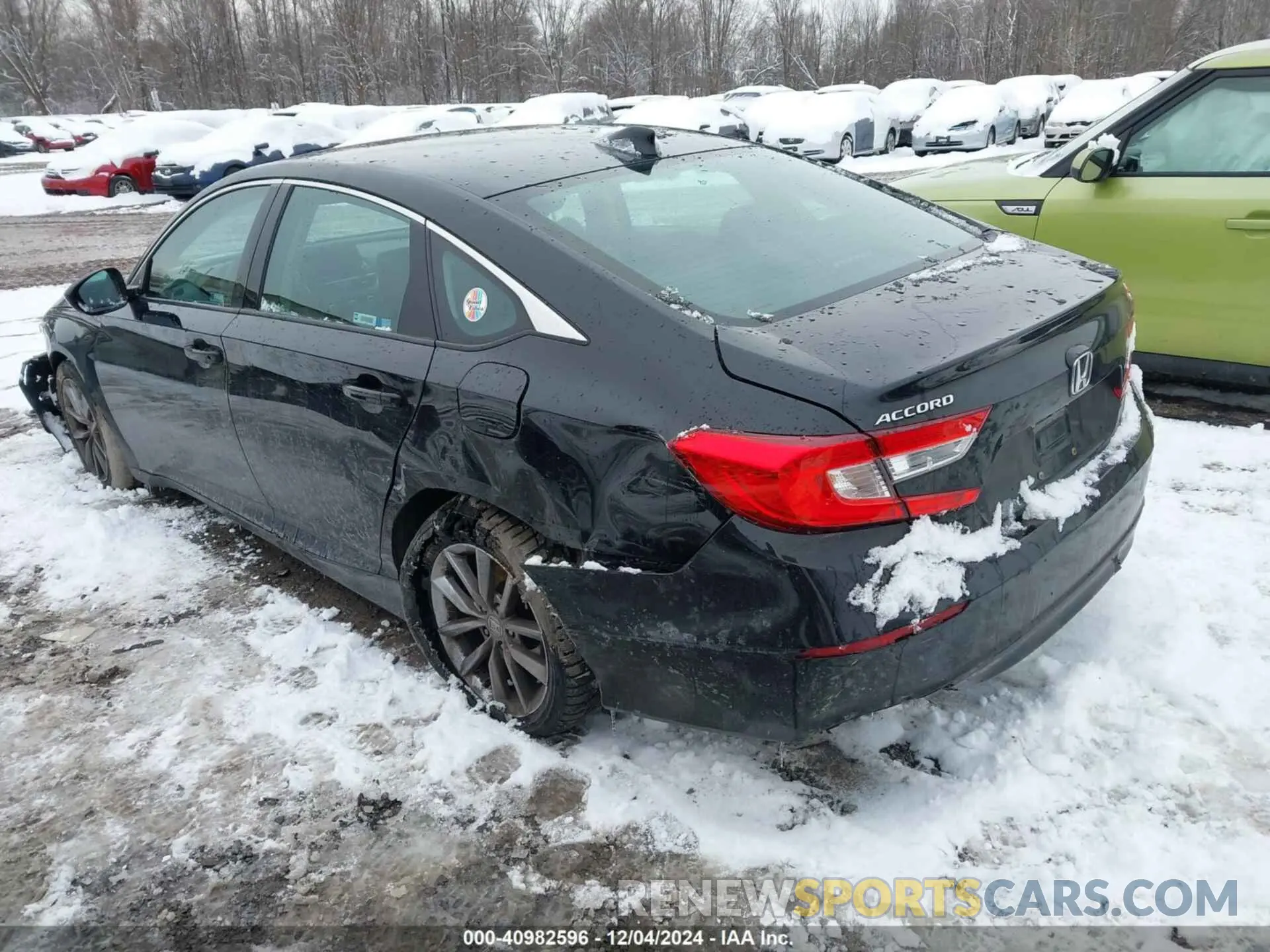 3 Photograph of a damaged car 1HGCV1F11MA017525 HONDA ACCORD 2021