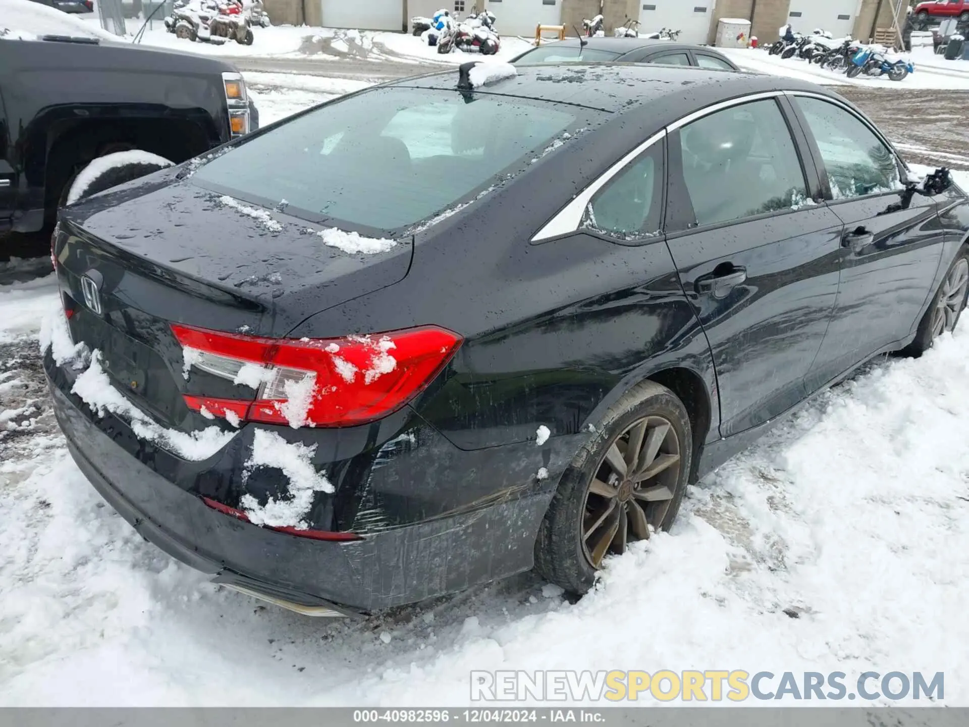 4 Photograph of a damaged car 1HGCV1F11MA017525 HONDA ACCORD 2021