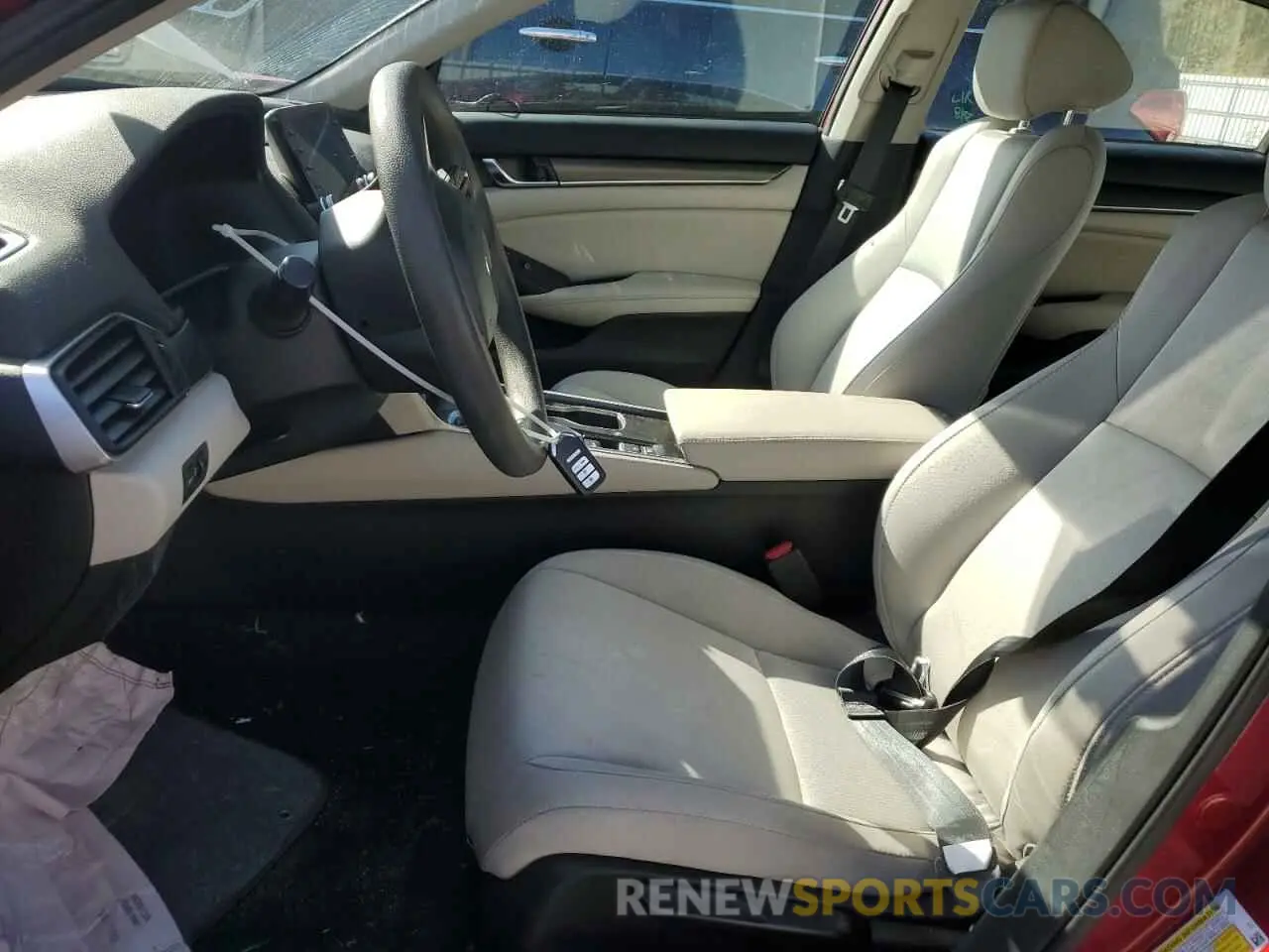 7 Photograph of a damaged car 1HGCV1F11MA038701 HONDA ACCORD 2021