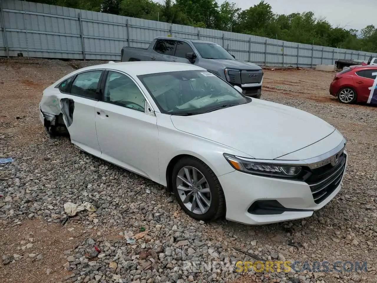 4 Photograph of a damaged car 1HGCV1F11MA044448 HONDA ACCORD 2021